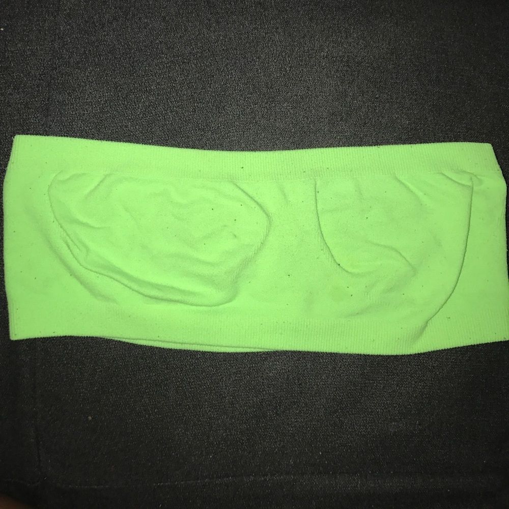 Lime Green Bandeau - Like New - One Size